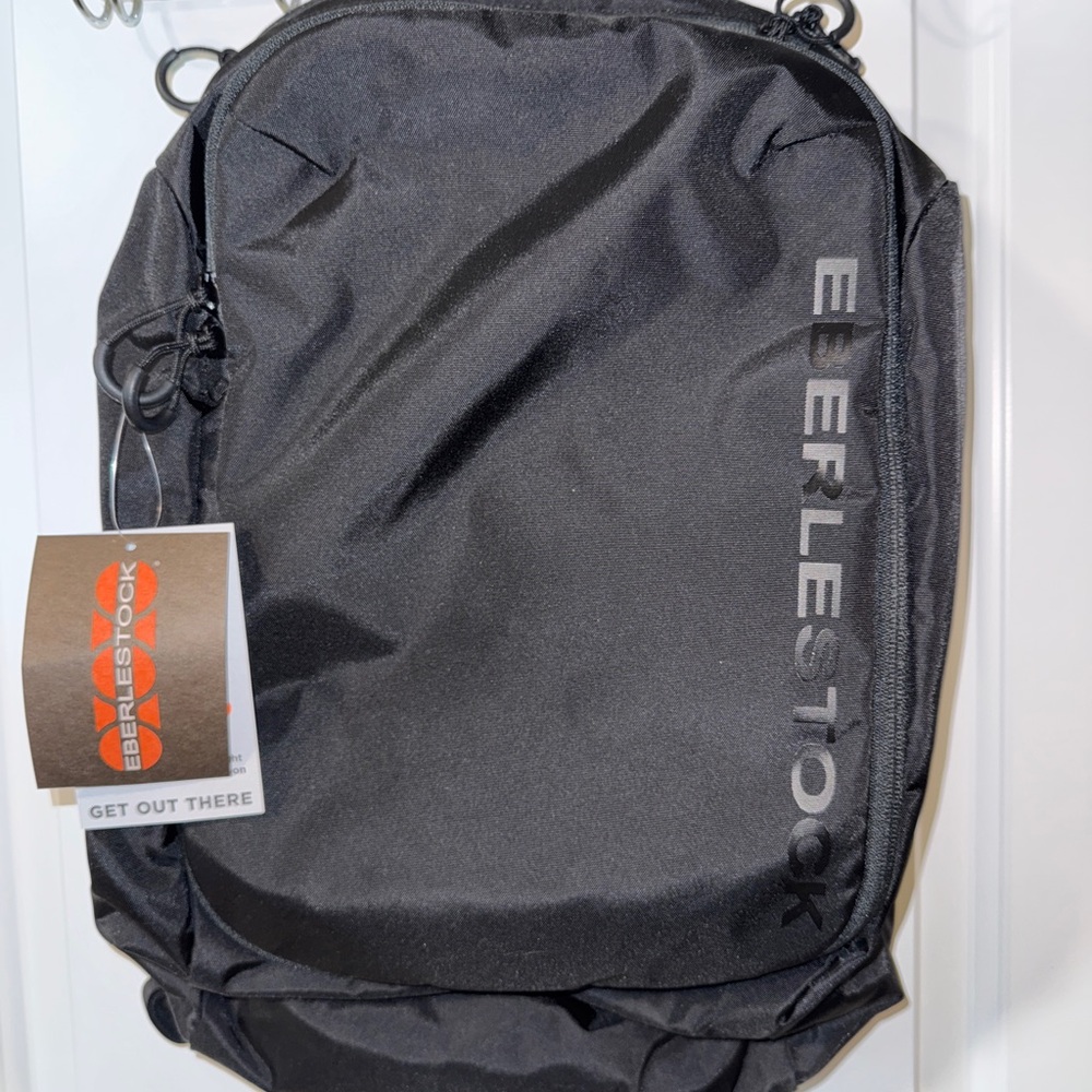 Black Backpack with Sleek Design and Durable Fabric